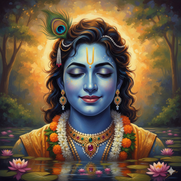 ​Krishna’s Gentle Smile