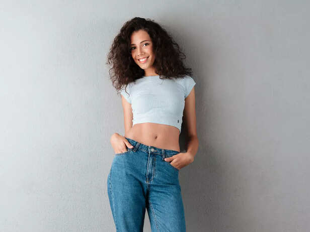 Low-waist jeans are back and we are living our best Y2K life