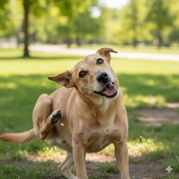 Scratching or breathing hard? See a vet ASAP!