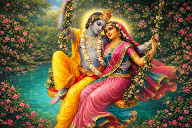 Radha and Krishna