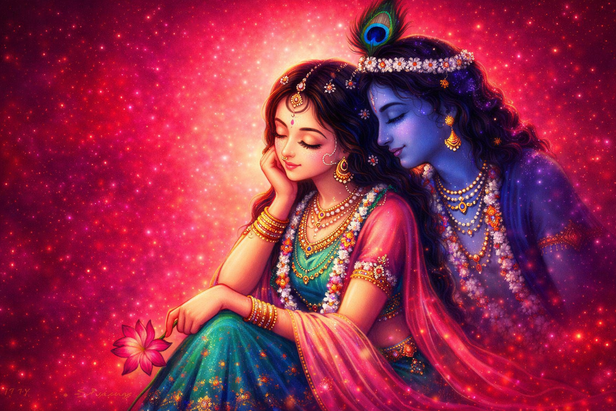 Radha and Shree Krishna