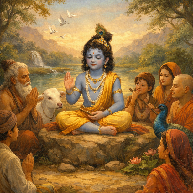 Krishna’s Guiding Hand