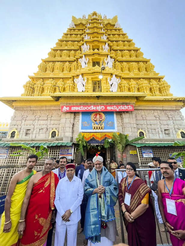 Mysuru, Nov 09 (ANI):  Vice-President C. P. Radhakrishnan and Karnataka Governor...