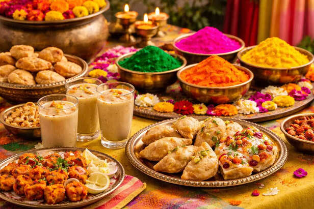 ​Traditional Holi Sweets and Drinks