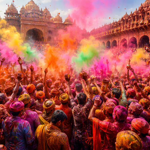​Holi in Barsana