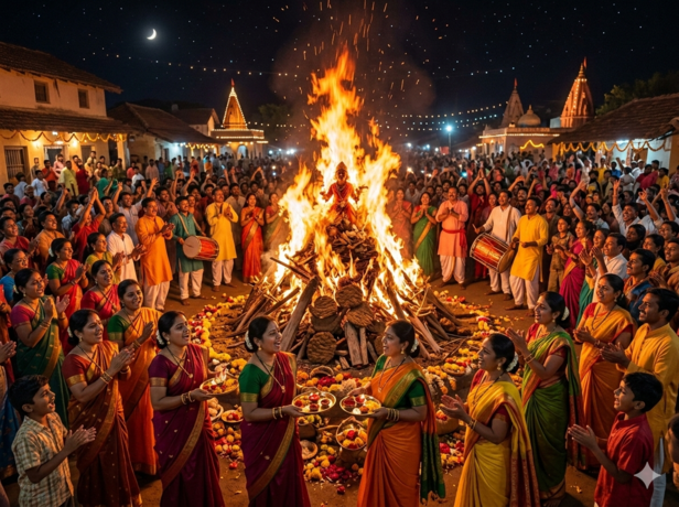 ​Holika Dahan Bonfire Night