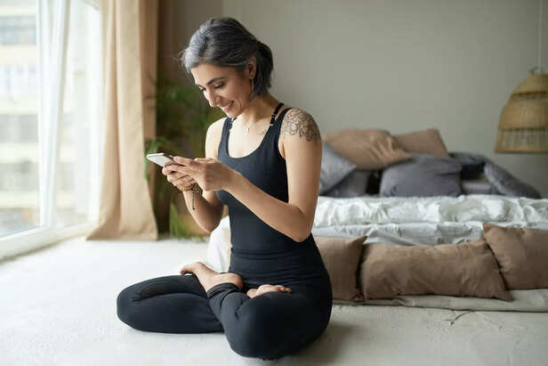 Smartphone with Meditation App