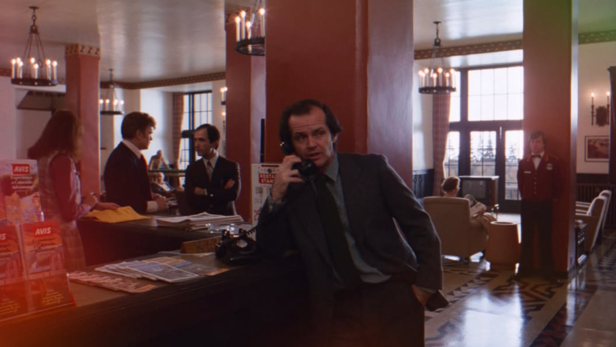 Jack Nicholson in The Shining | Instagram - @theshiningpage
