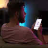 Man with smartphone