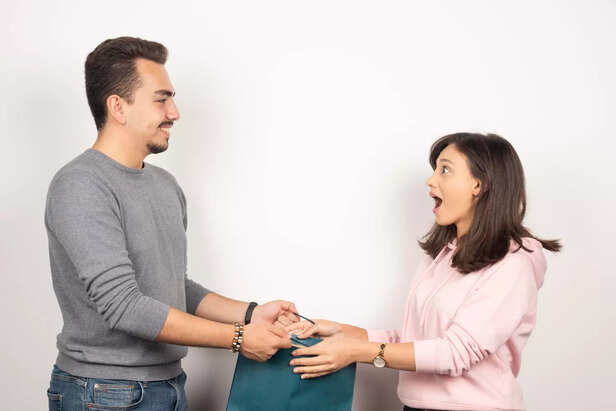 Partner Doing Kind Gesture Without Acknowledgment
