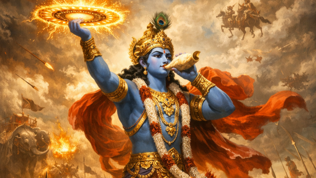 Lord Krishna (Image Credit: AI)