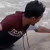 People Form Human Chain To Rescue Dog Almost Swept Away In Flash Flood ...
