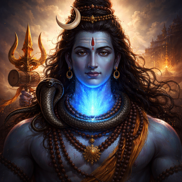 Shiva’s Blue Throat (Neelkanth)