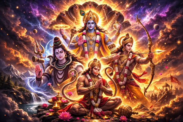 Brahma’s temples may be rare, but his story is timeless