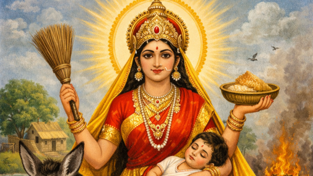 Goddess Sheetala (Image Credit: AI)