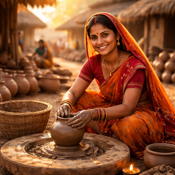 The Kind Potter Woman