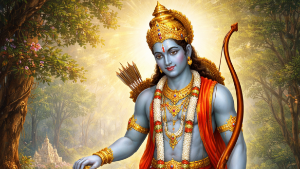The Infinite Compassion of Lord Rama (Image Credit: AI)