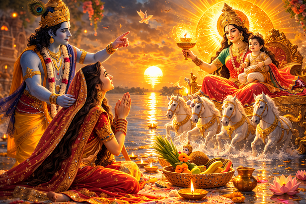 Krishna Revealed the Power of Chhath