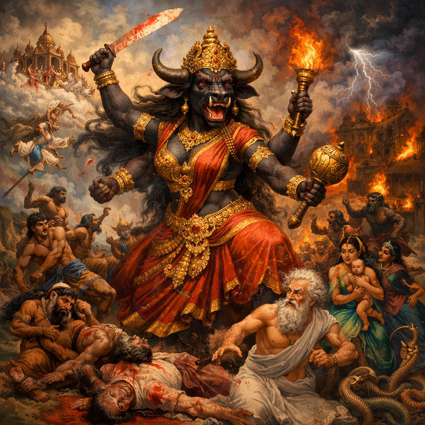 Mahishasura’s Rampage