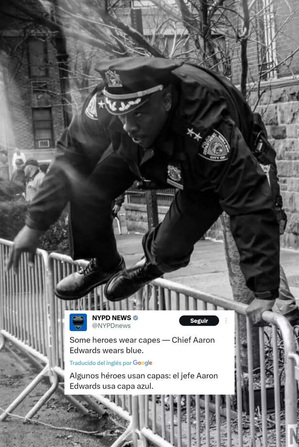 X | @AlertaMundoNews | Meet the NYPD Chief at the Center of the Viral Bomb Scare Photo
