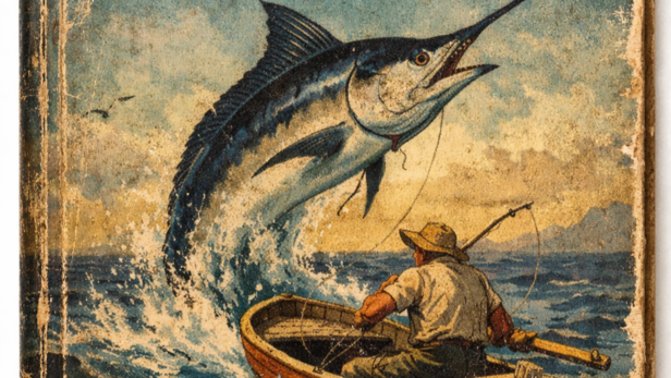 The Old Man and the Sea (Image Credit: AI)