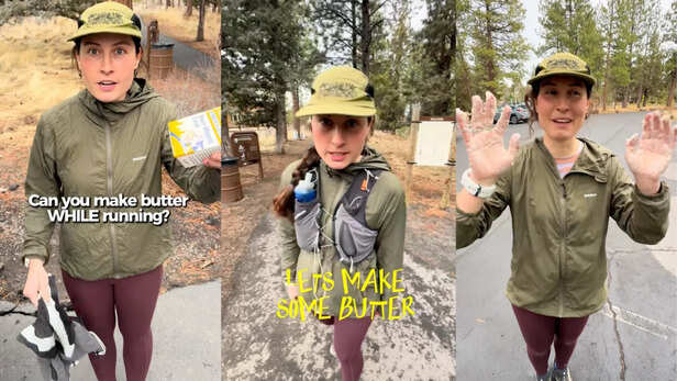 Instagram | The internet has discovered yet another bizarre yet oddly fascinating trend. This time, it involves running shoes, a Ziploc bag, and a surprising amount of heavy cream.