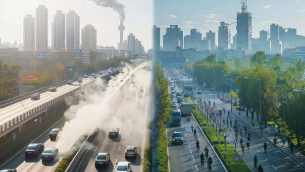 शहरों में बढ़ता प्रदूषण