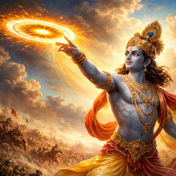 The Moment Krishna Decided to Act