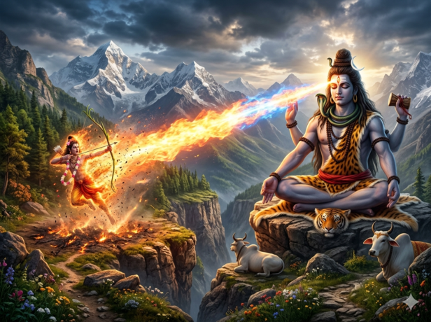 ​Shiva Opening His Third Eye