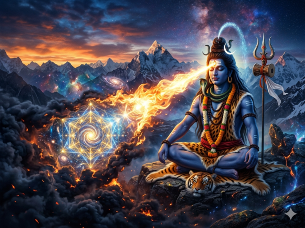 ​Shiva’s Eye of Cosmic Fire