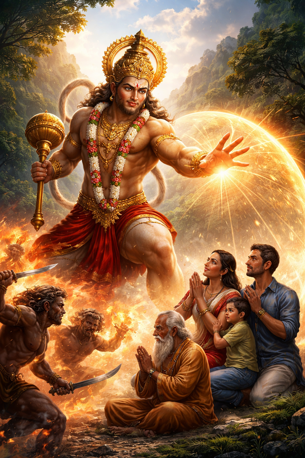 ​Hanuman as the Symbol of Strength and Humility