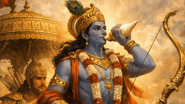 Lord Krishna (Image Credit: AI)