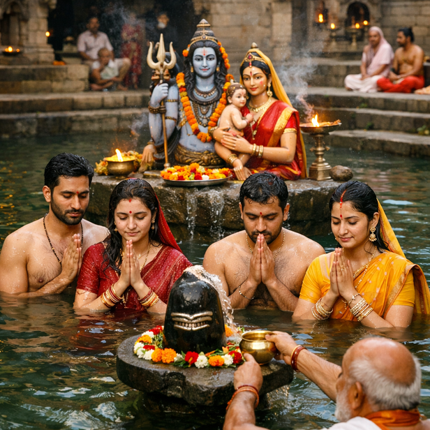 Monsoon Rituals at Solar Kund”