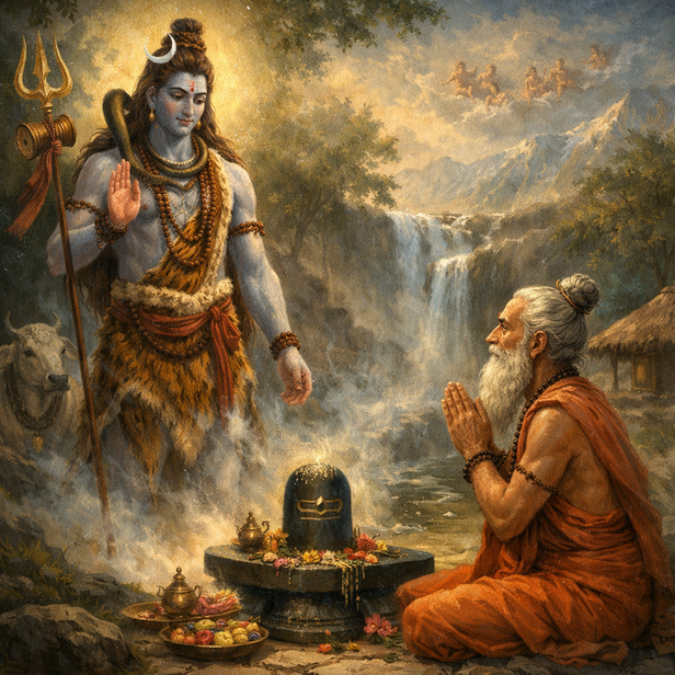 Divine Appearance of Lord Shiva