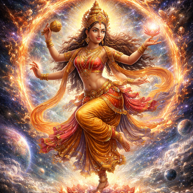 Nrityadevi as Cosmic Guardian