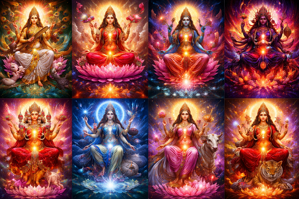 9 Days, 9 Devis, 9 Chakras:
