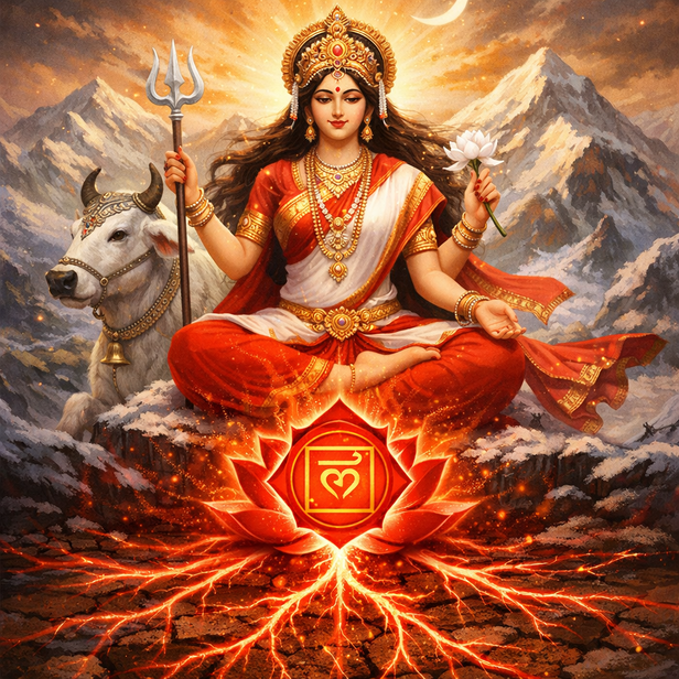 “Maa Shailaputri Awakens Your Root Energy