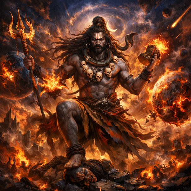​Shiva as Destroyer of Universe
