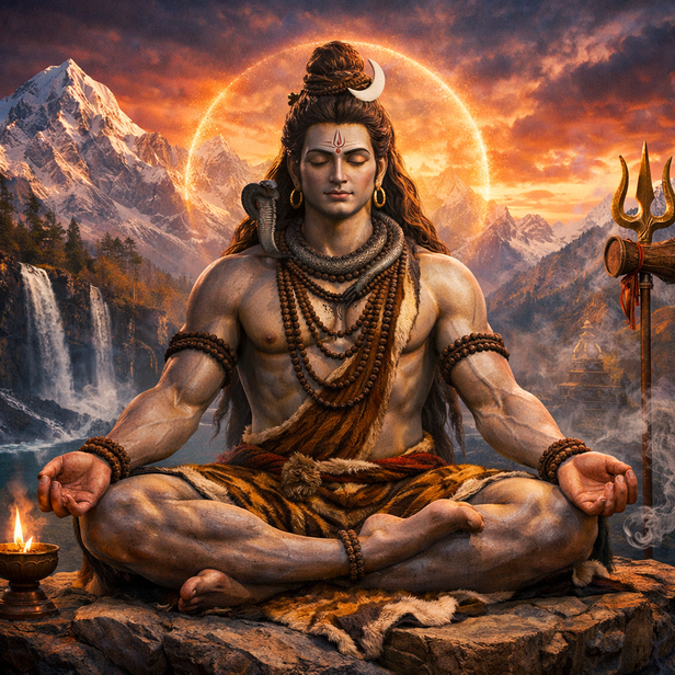 ​Shiva in Deep Meditation