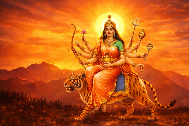 Day 4 of Navratri, Maa Kushmanda
