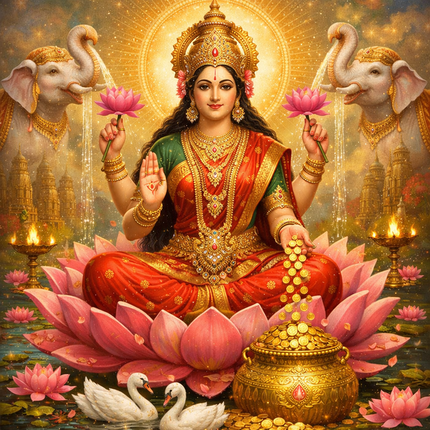 Goddess Lakshmi Blessings