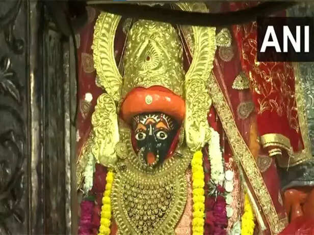 Navratri: Devotees offer prayers at Mahamaya Devi temple in Raipur