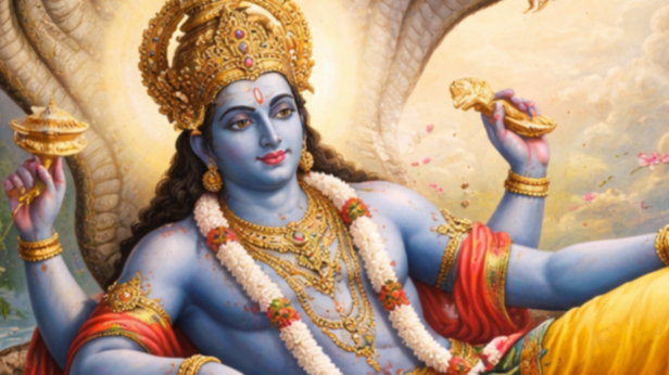 Lord Vishnu (Image Credit: AI)