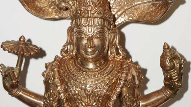 An Idol of Lord Vishnu