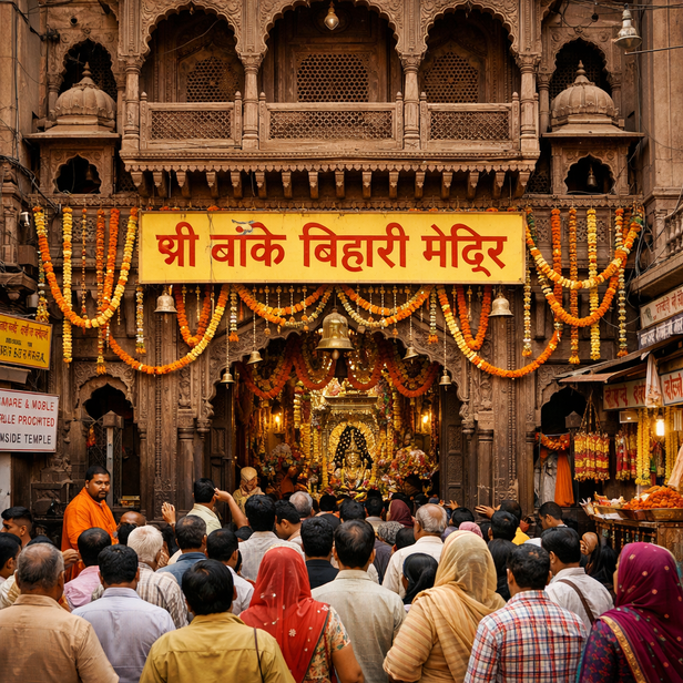 Bankey Bihari Temple