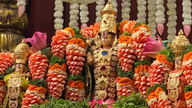 Idol of the Lord at Sri Sunderaraja Perumal Temple | Instagram - @ sspt_klang