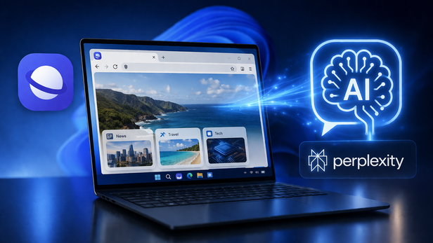 Samsung’s New Windows Browser Has Built-In AI Power (Image Credit: AI)