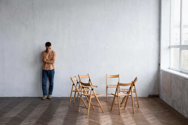 Empty Chair in a Room