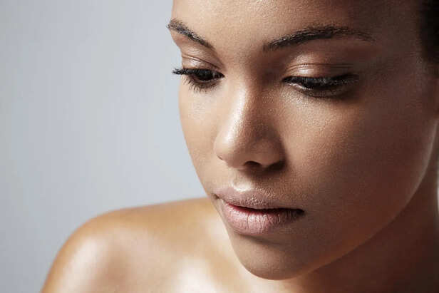 Oily Skin Close-Up Shine