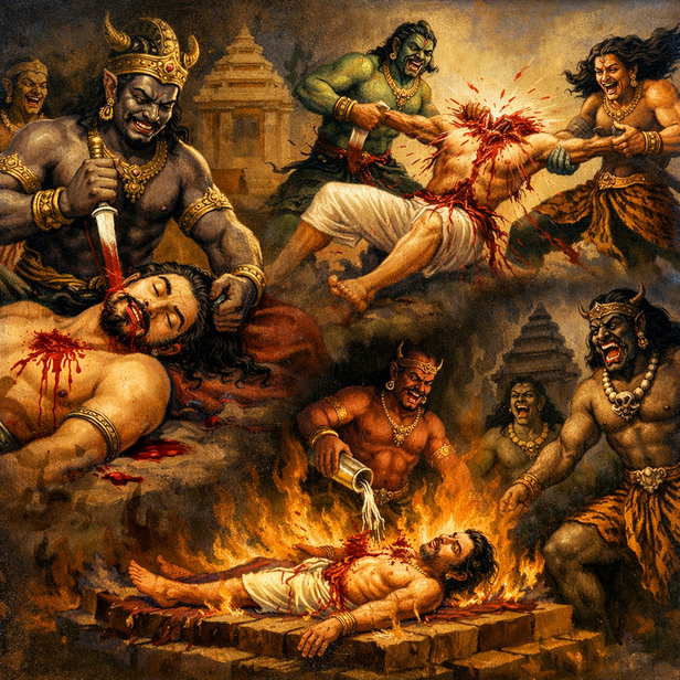 Kacha’s Repeated Deaths